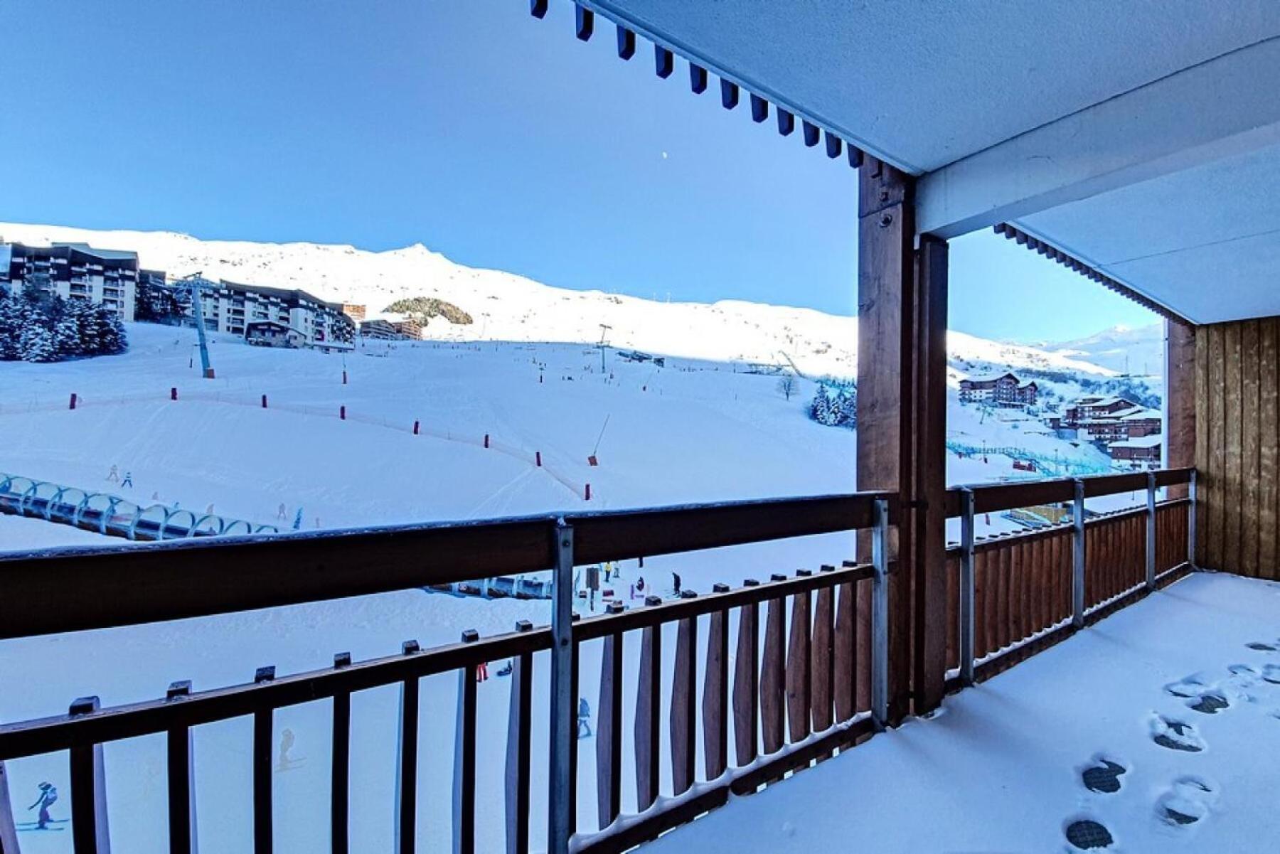 Residence Bellevue - Appartement Renove - Au Pieds Des Pistes - Balcon Vu Sur Les Pistes Mae-0024 Saint-Martin-de-Belleville Bagian luar foto