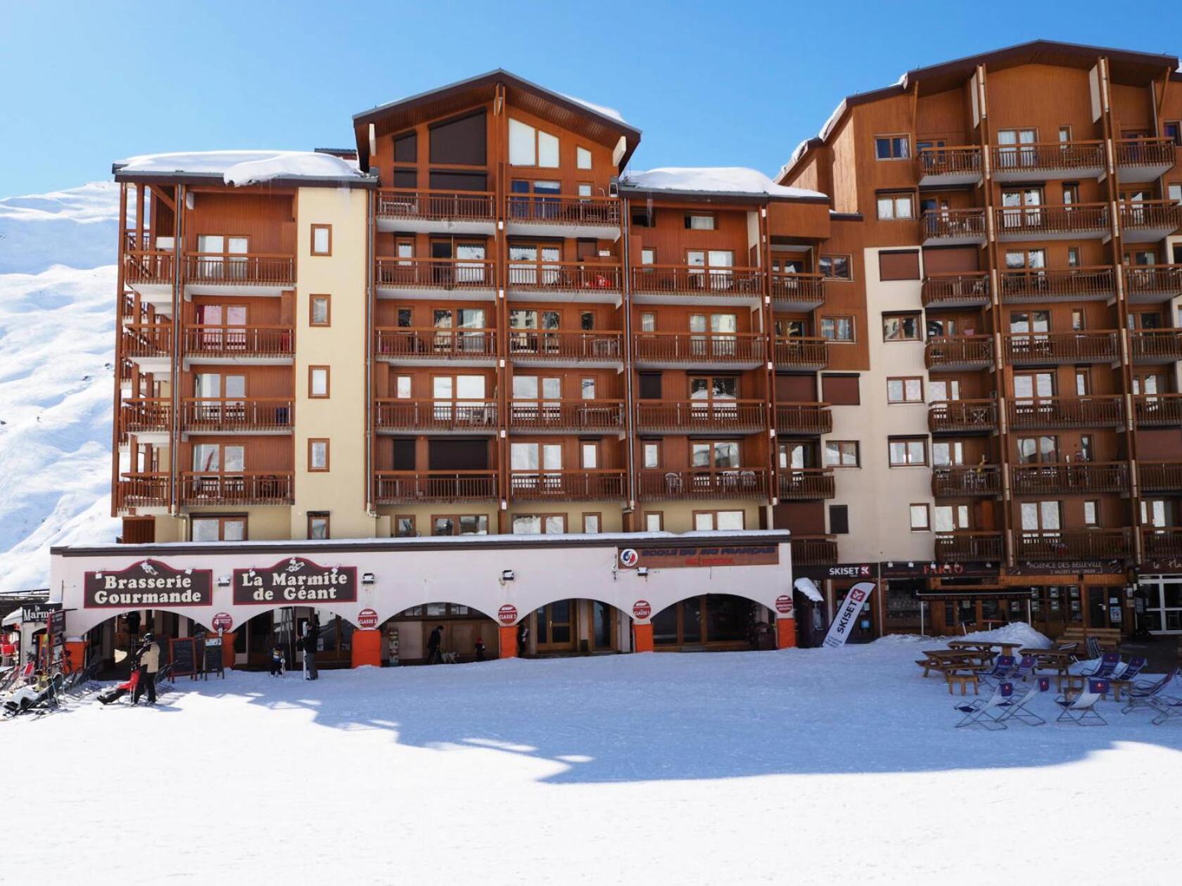 Residence Bellevue - Appartement Renove - Au Pieds Des Pistes - Balcon Vu Sur Les Pistes Mae-0024 Saint-Martin-de-Belleville Bagian luar foto